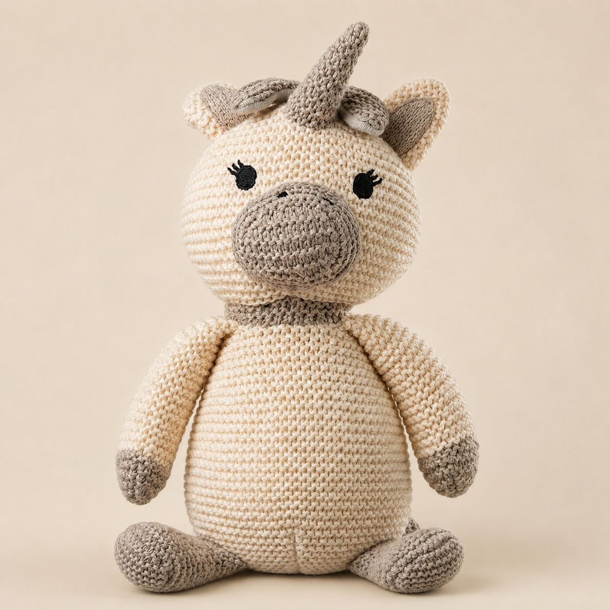 Crochet Unicorn plush toy by JoyAmigo
